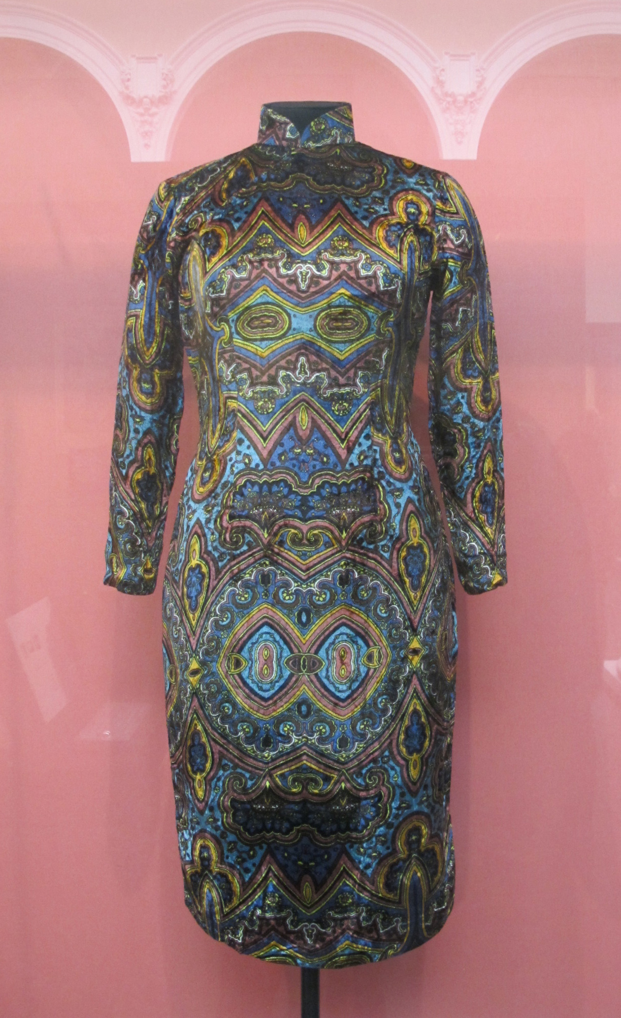 Champagne Collar Top — silk qipao