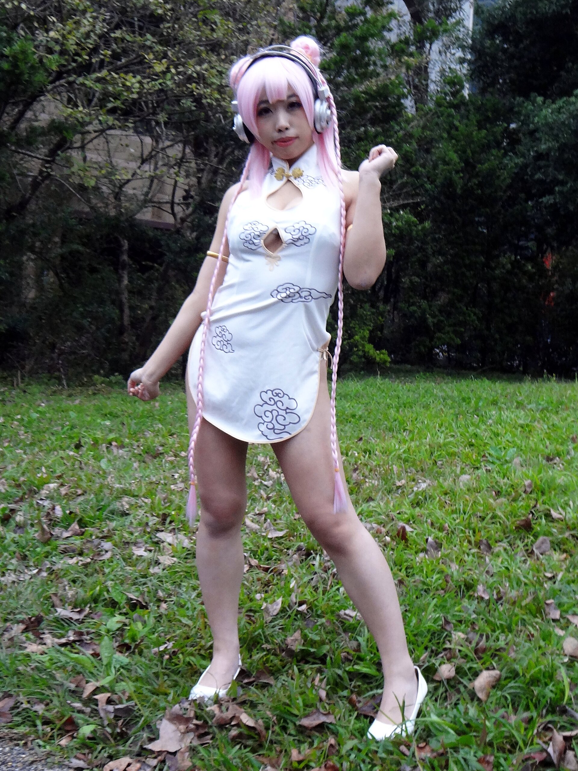 Qipao cosplay — Super Sonico, 2018 — QI MODA gallery
