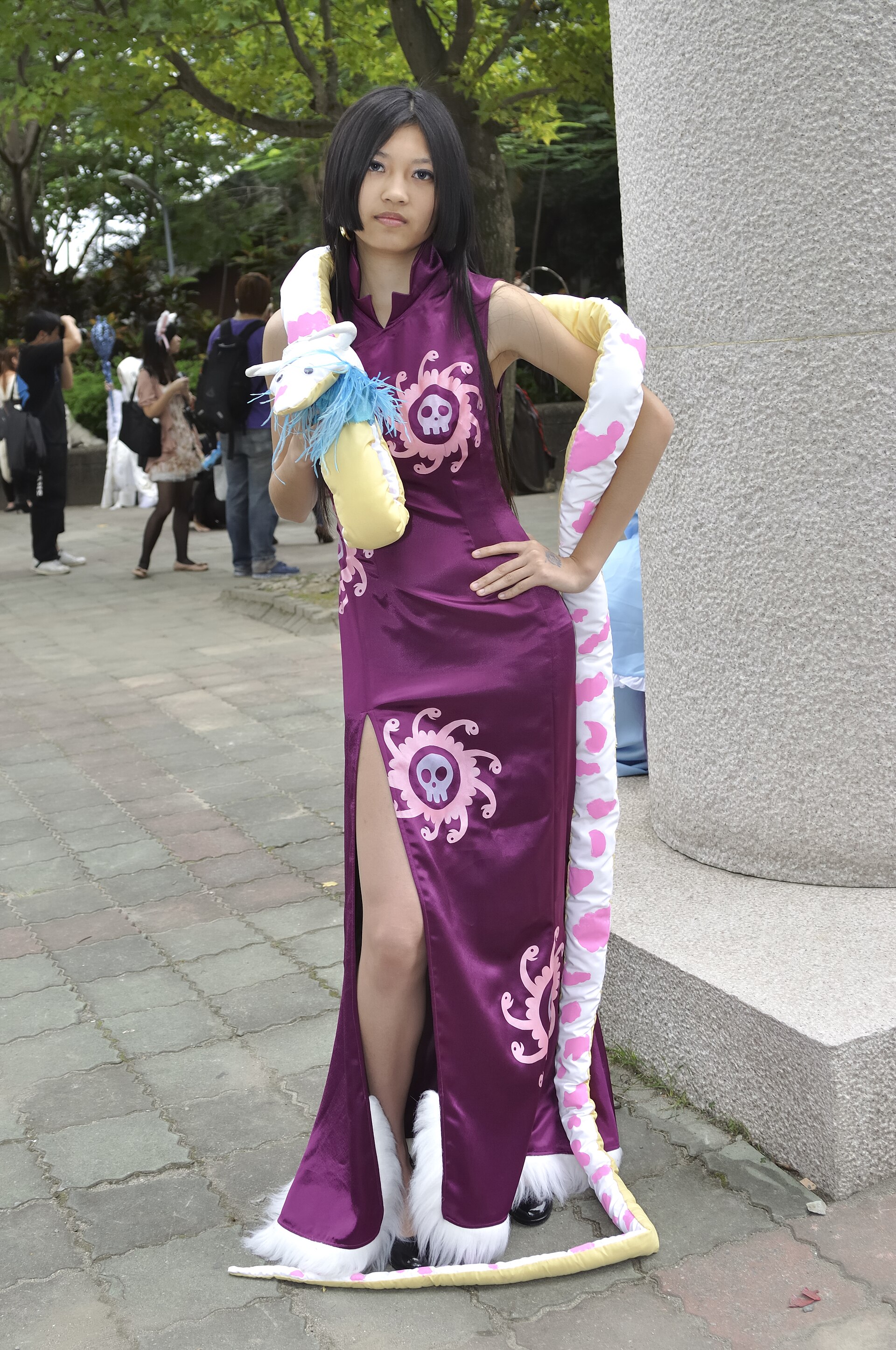 Qipao cosplay — Boa Hancock look — QI MODA gallery